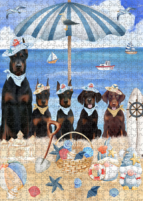 Doberman Pinscher Jigsaw Puzzle: Explore a Variety of Personalized Designs, Interlocking Puzzles Games for Adult, Custom, Dog Lover's Gifts