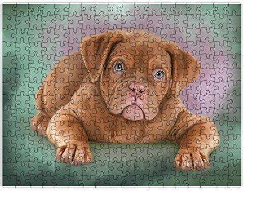 Dog De Bordeaux Dog Puzzle with Photo Tin