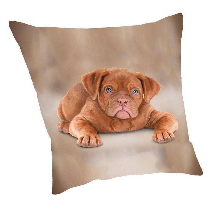 Dogue De Bordeaux Dog Throw Pillow D016