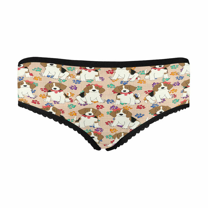 Beagle Dogs Red  Women&#039;s All Over Print Classic Briefs