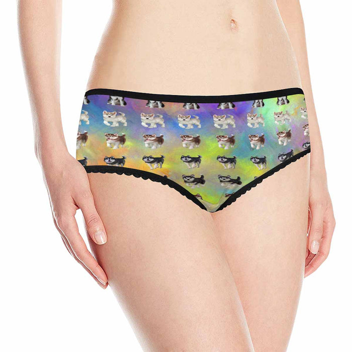 Siberian Husky Dogs  Women&#039;s All Over Print Classic Briefs