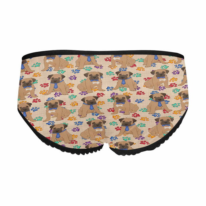 Bullmastiff Dogs Blue  Women&#039;s All Over Print Classic Briefs