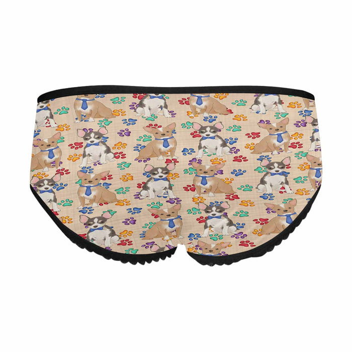 Chihuahua Dogs Blue  Women&#039;s All Over Print Classic Briefs