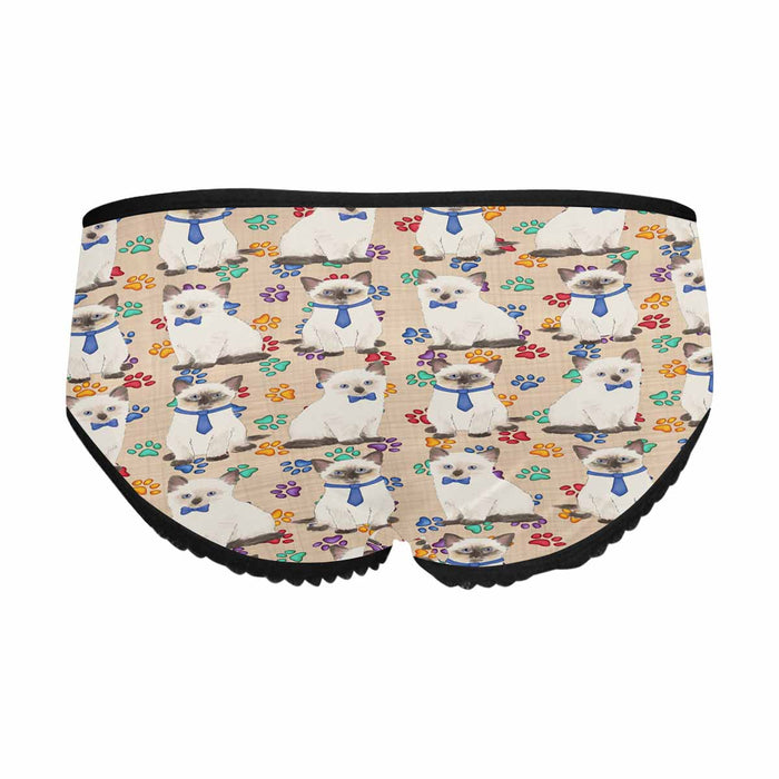 Siamese Cats Blue  Women&#039;s All Over Print Classic Briefs