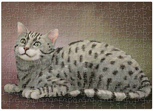 Egyptian Mau Cat Puzzle with Photo Tin (300 pc.)