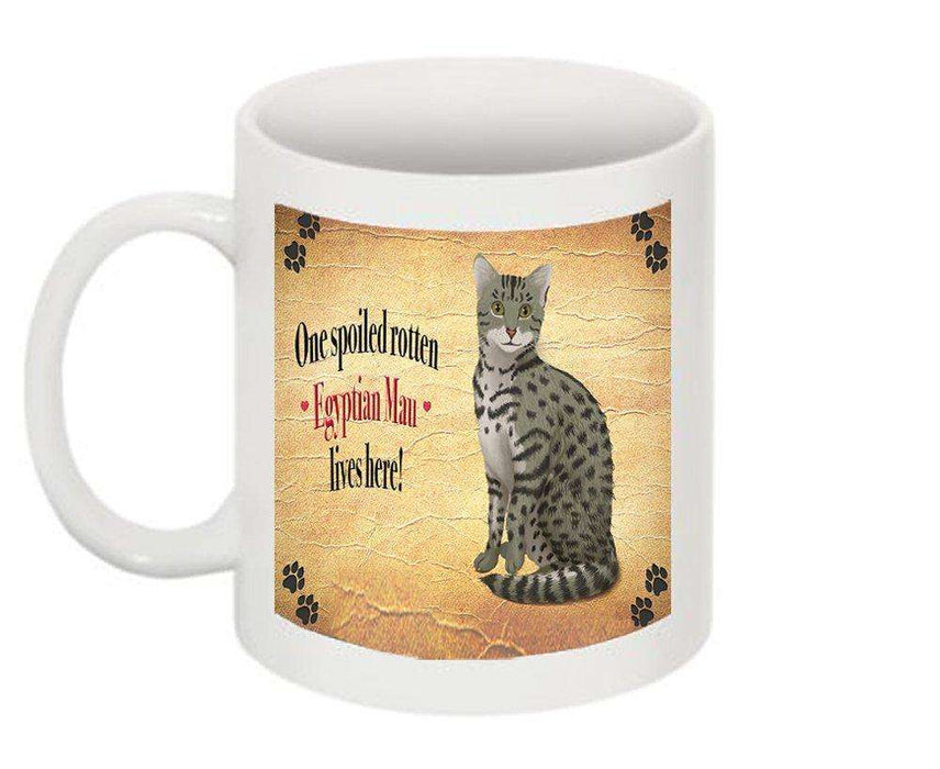 Egyptian Mau Spoiled Rotten Cat Mug