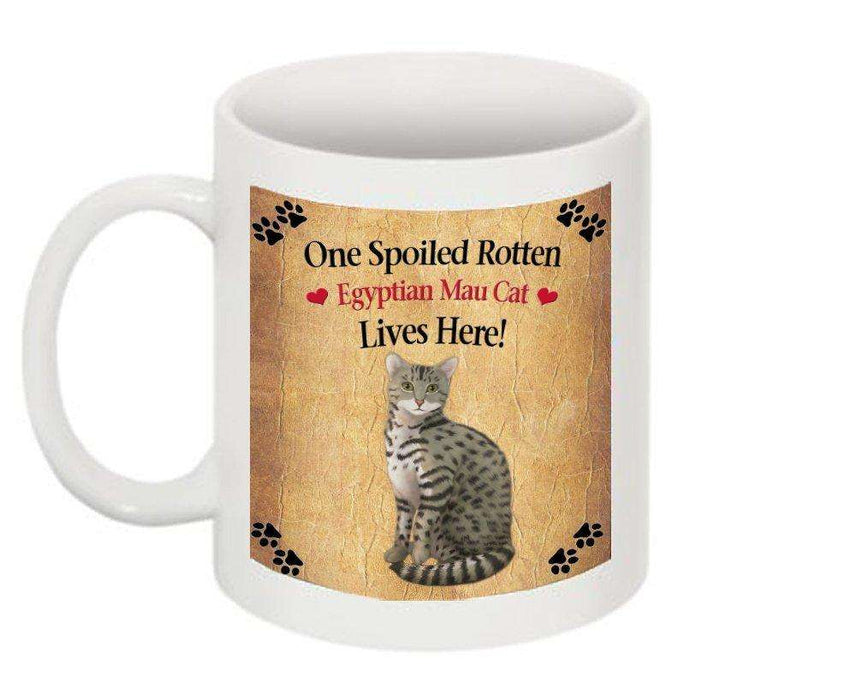 Egyptian Mau Spoiled Rotten Cat Mug