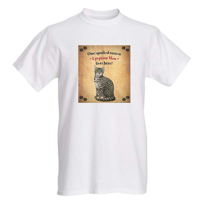Egyptian Mau Spoiled Rotten Cat T-Shirt