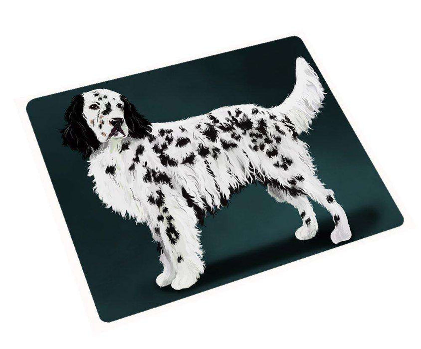 English Setter Dog Large Refrigerator / Dishwasher Magnet 11.5" x 17.6"