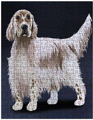 English Setter Dog Puzzle with Photo Tin