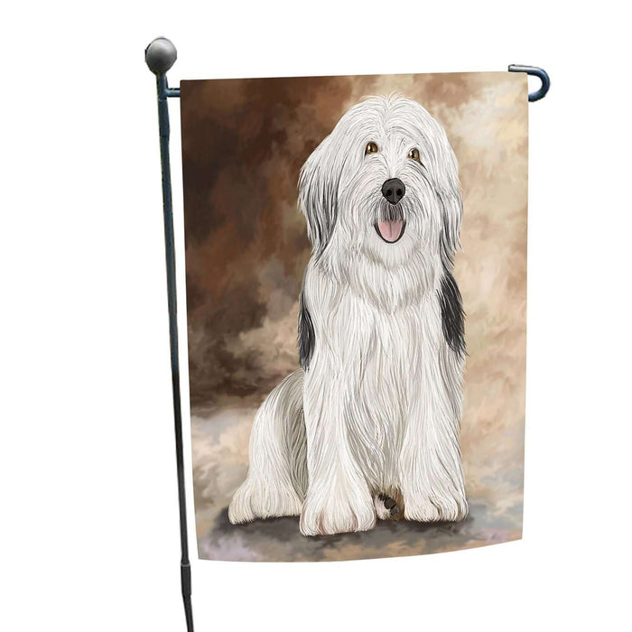 English Sheepdog Dog Garden Flag