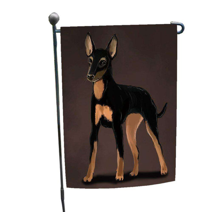 English Toy Terrier Dog Garden Flag