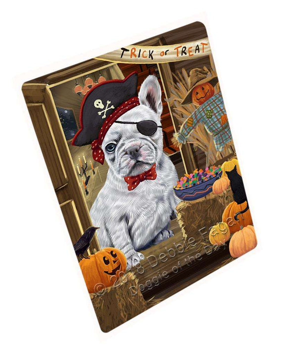 Enter at Own Risk Trick or Treat Halloween French Bulldog Cutting Board C63807