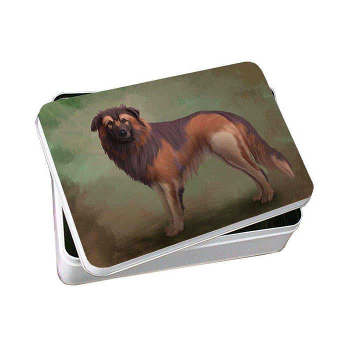 Estrela Mountain Dog Photo Storage Tin