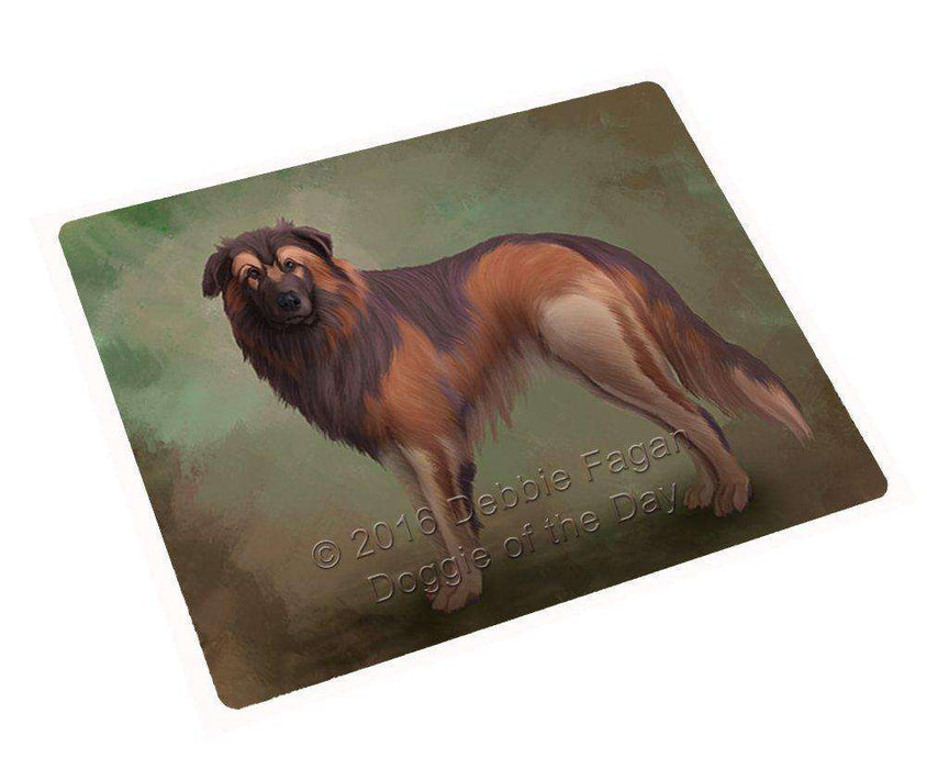 Estrela Mountain Dog Tempered Cutting Board