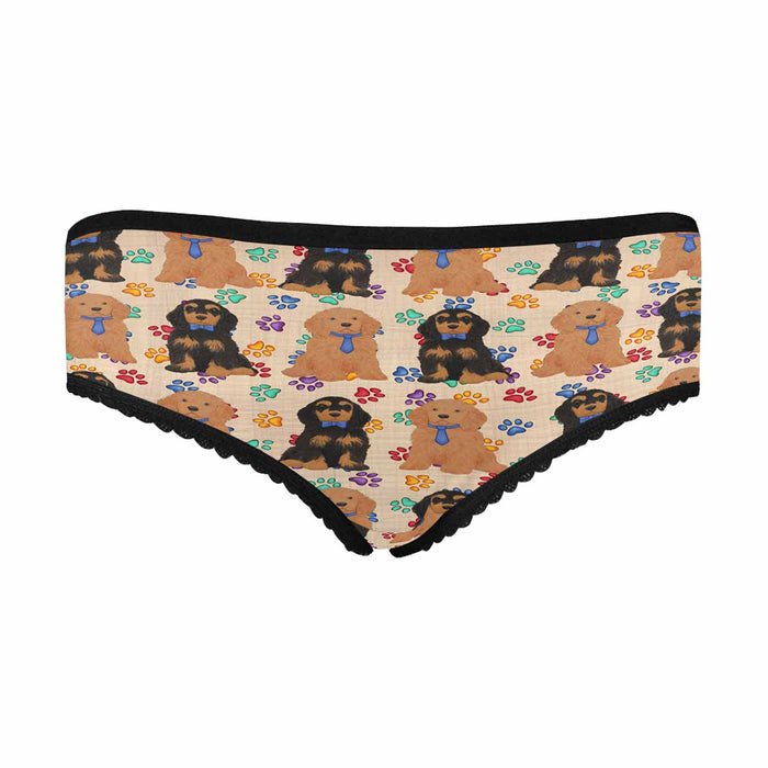 Cocker Spaniel Dogs Blue  Women&#039;s All Over Print Classic Briefs