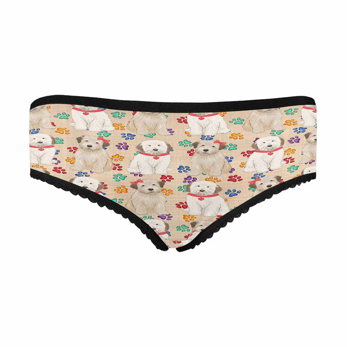 Wheaten Terrier Dogs Red  Women&#039;s All Over Print Classic Briefs