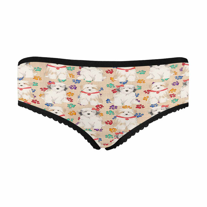 Tibetan Terrier Dogs Red  Women&#039;s All Over Print Classic Briefs