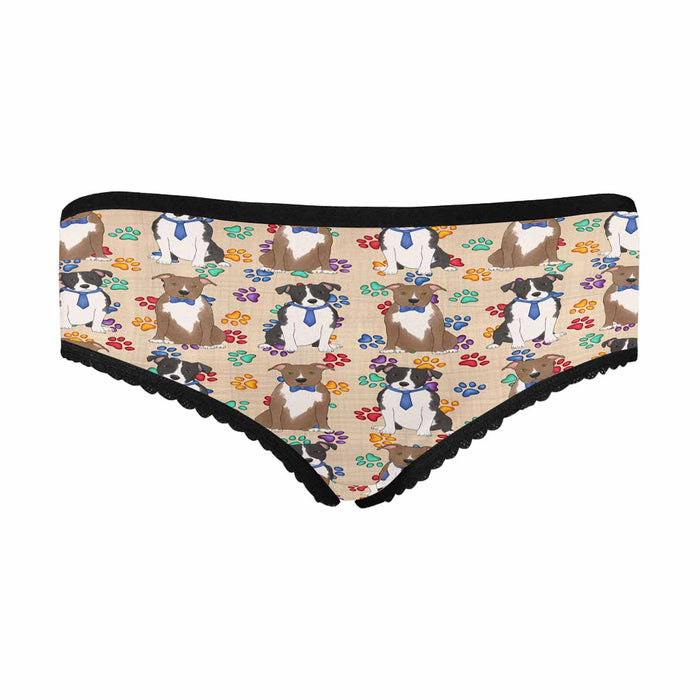 American Staffordshire Dogs Blue  Women&#039;s All Over Print Classic Briefs