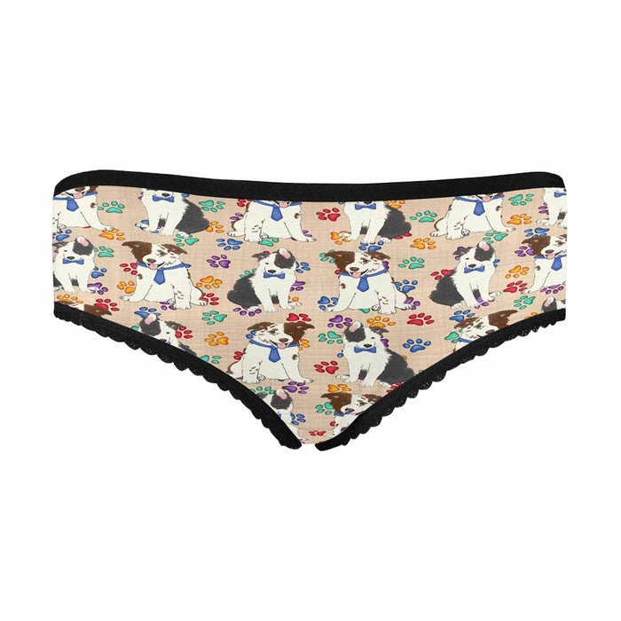 Border Collie Dogs Blue  Women&#039;s All Over Print Classic Briefs