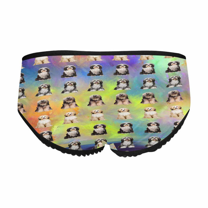 Tibetan Terrier Dogs  Women&#039;s All Over Print Classic Briefs