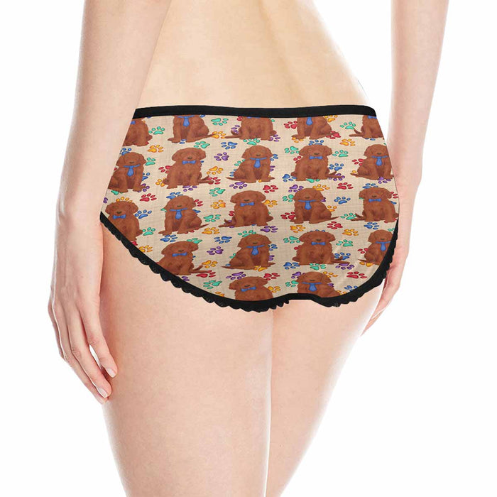 Irish Red Setter Dogs Blue  Women's All Over Print Classic Briefs