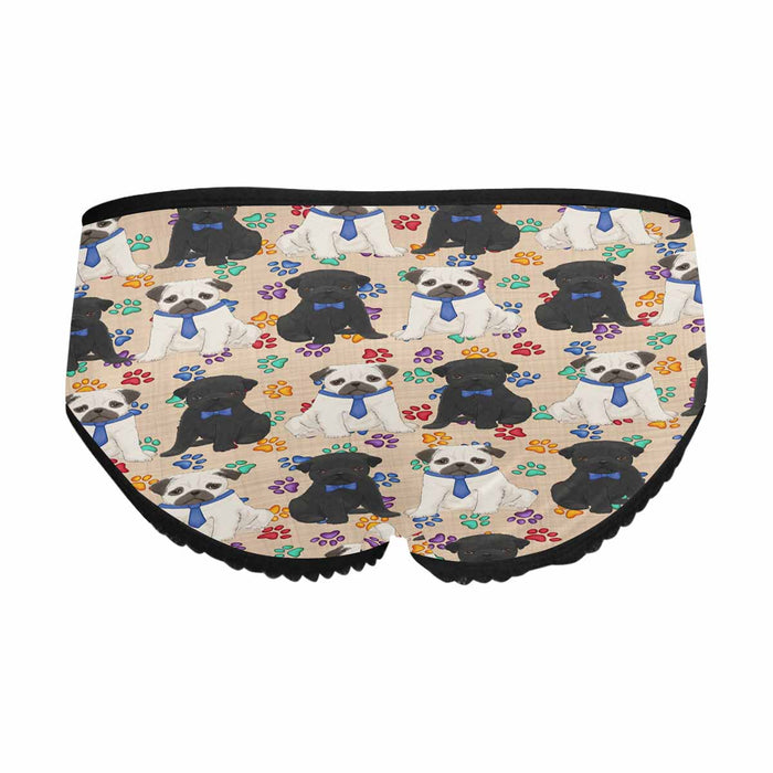 Pug Dogs Blue  Women&#039;s All Over Print Classic Briefs