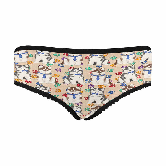 Siberian Husky Dogs Blue  Women&#039;s All Over Print Classic Briefs