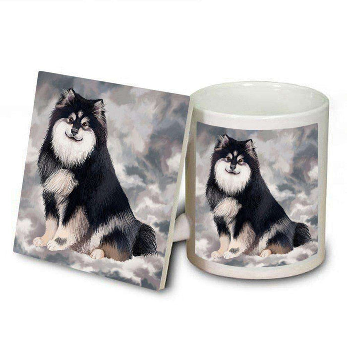 Finnish Lapphund Dog Mug and Coaster Set