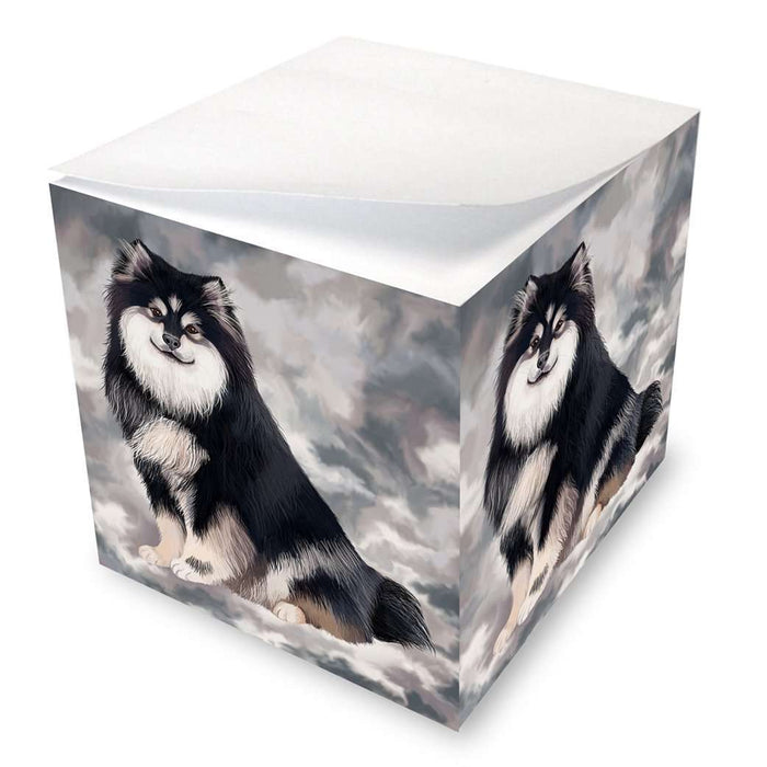 Finnish Lapphund Dog Note Cube