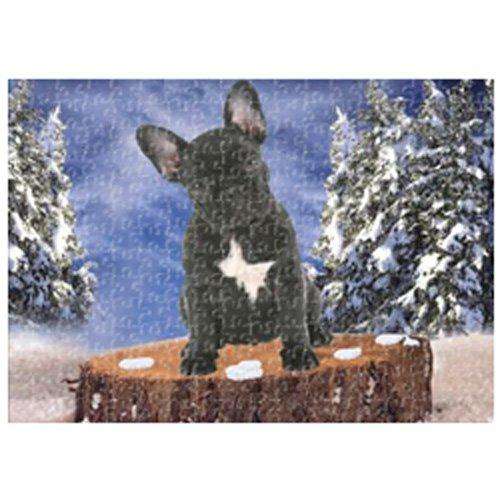 French Bulldog 500 Pc. Puzzle with Photo Tin
