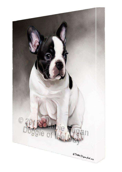 French Bulldog Dog Canvas Wall Art