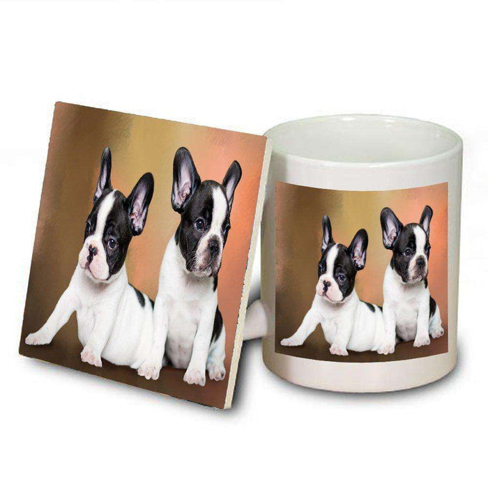 French Bulldog Dog Mug and Coaster Set