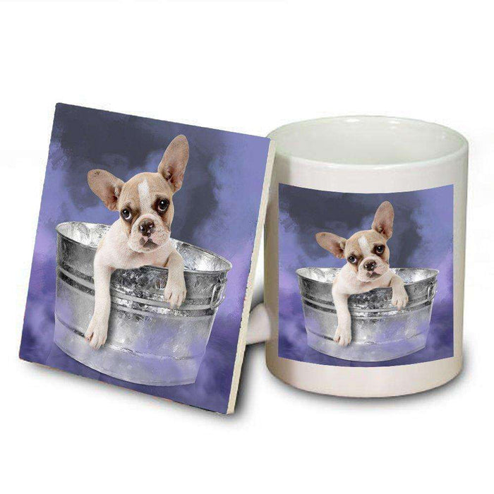 French Bulldog Dog Mug and Coaster Set