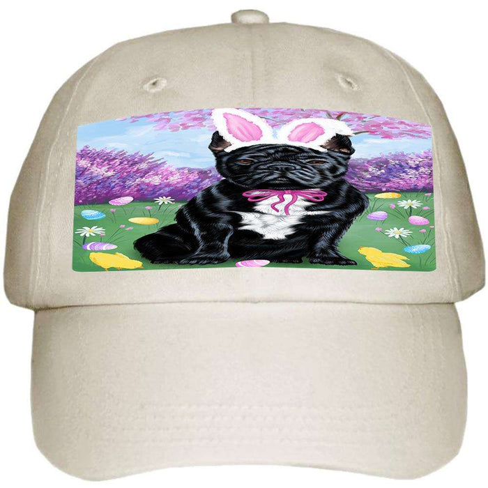 French Bulldog Easter Holiday Ball Hat Cap HAT51159