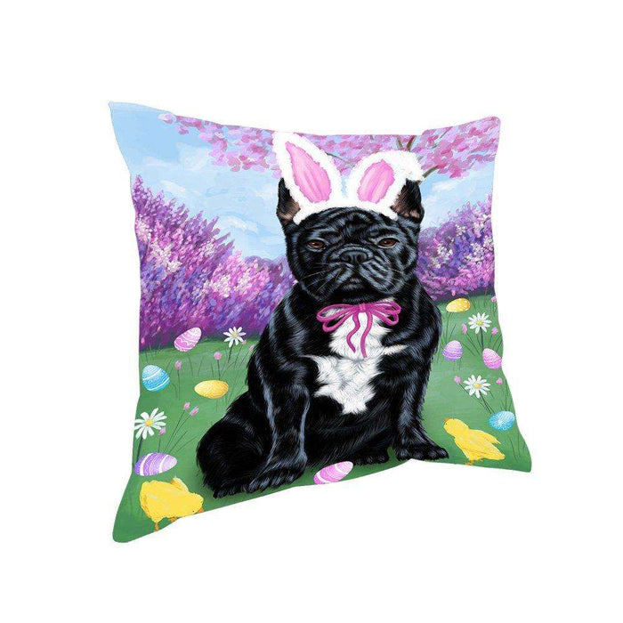 French Bulldog Easter Holiday Pillow PIL52424 (26x26)