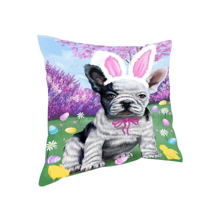 French Bulldog Easter Holiday Pillow PIL52432 (14x14)