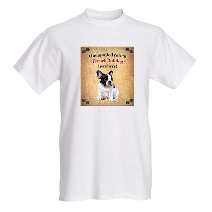 French Bulldog Spoiled Rotten Dog T-Shirt