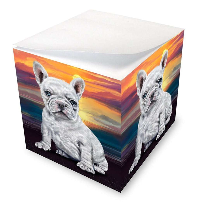 French Bulldogs Dog Note Cube