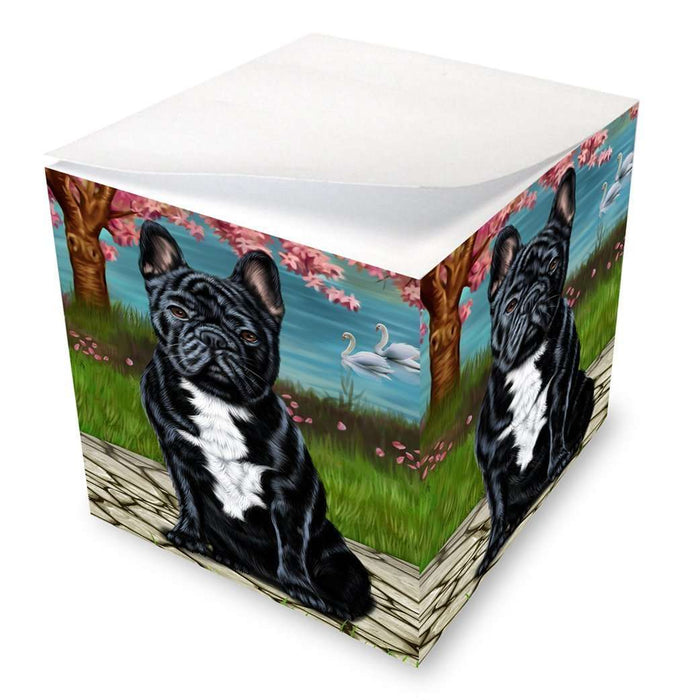 French Bulldogs Dog Note Cube