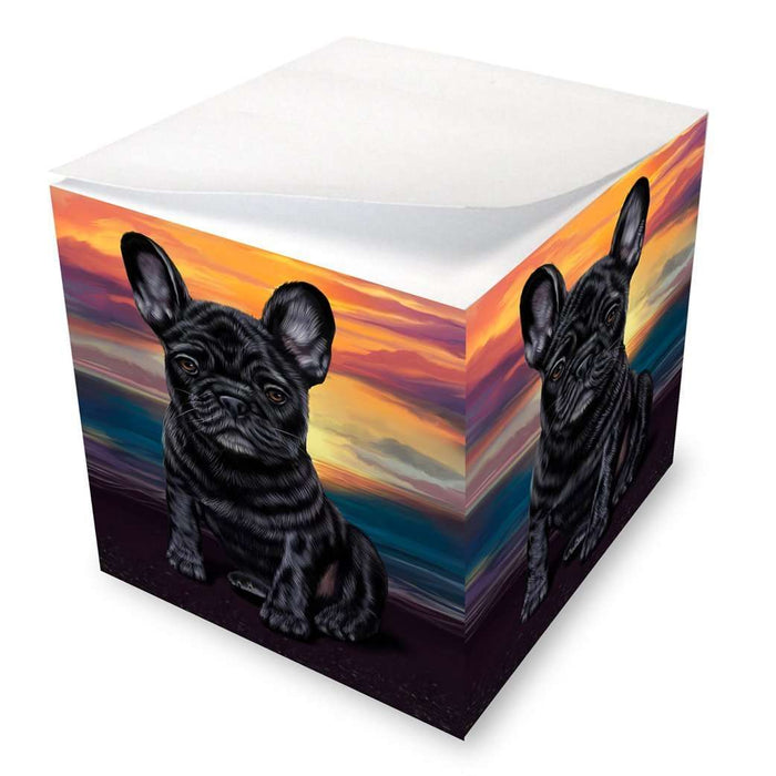 French Bulldogs Dog Note Cube