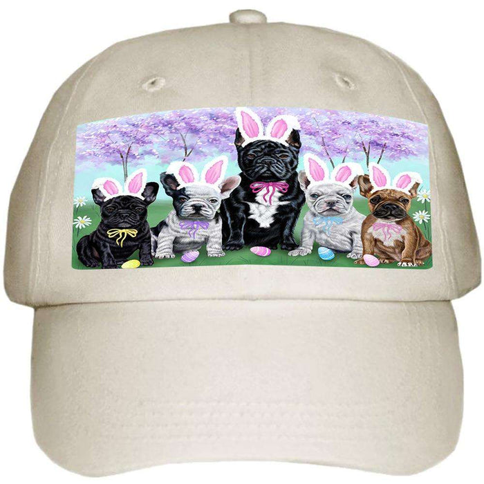 French Bulldogs Easter Holiday Ball Hat Cap HAT51162