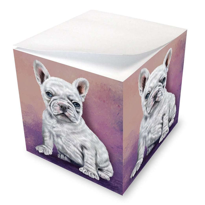 French Bulldogs Puppy Dog Note Cube