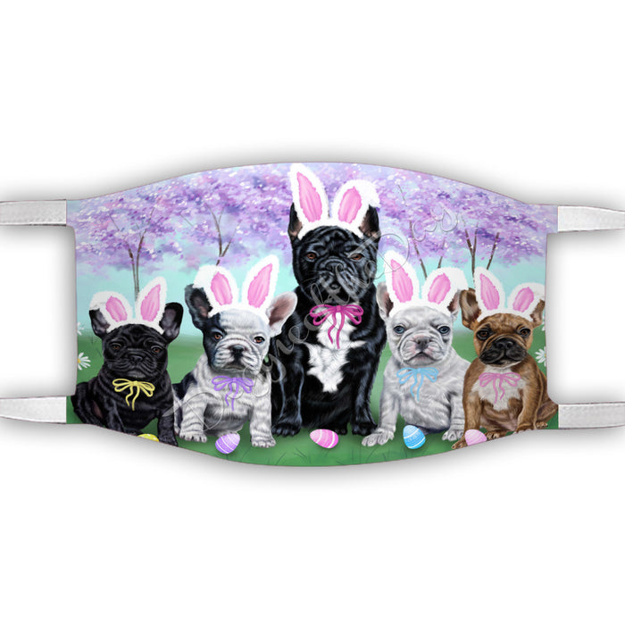Easter Holiday French Bulldogs Face Mask FM49602
