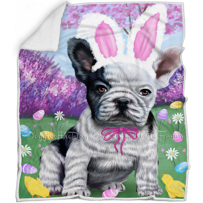 French Bulldog Easter Holiday Blanket BLNKT57900
