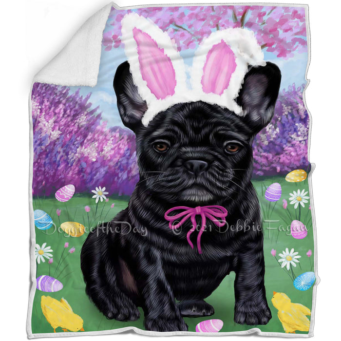 French Bulldog Easter Holiday Blanket BLNKT57909