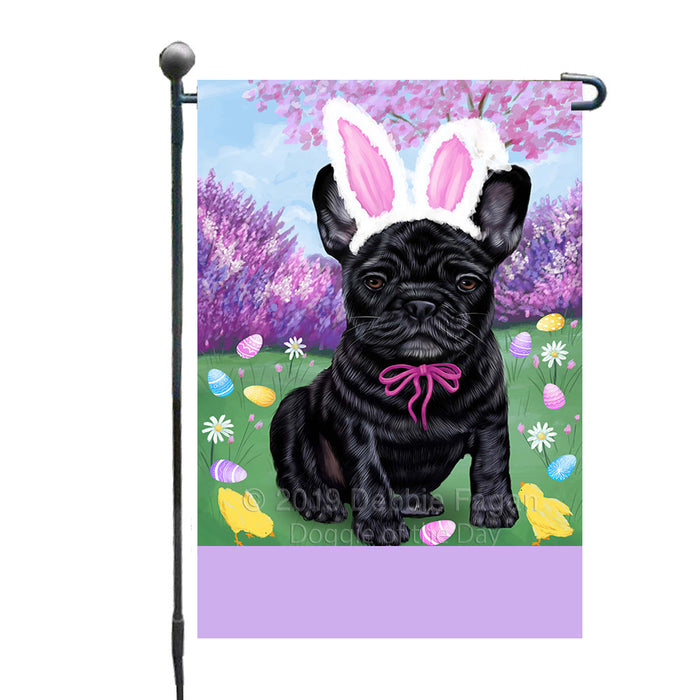 Personalized Easter Holiday French Bulldog Custom Garden Flags GFLG-DOTD-A58862