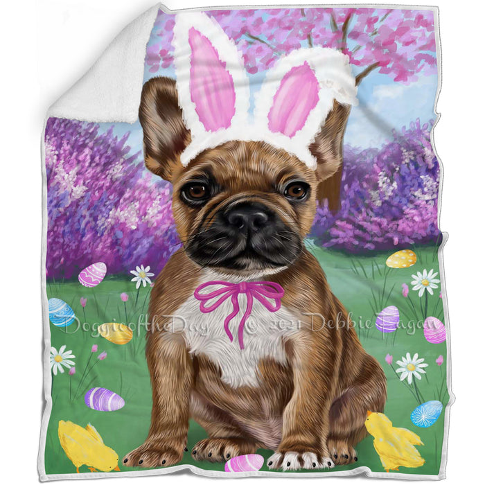 French Bulldog Easter Holiday Blanket BLNKT57918