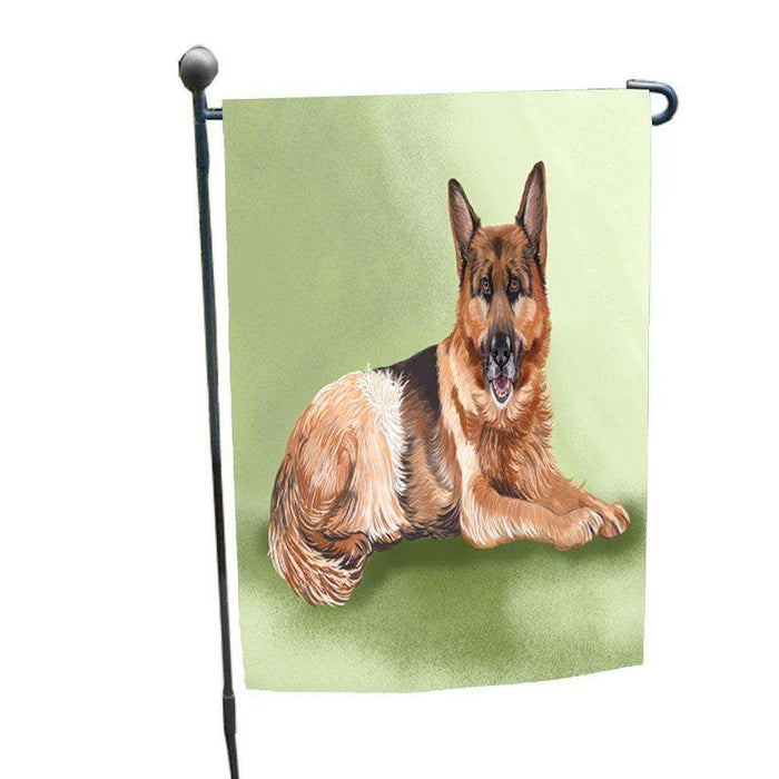 German Shepherd Dog Garden Flag