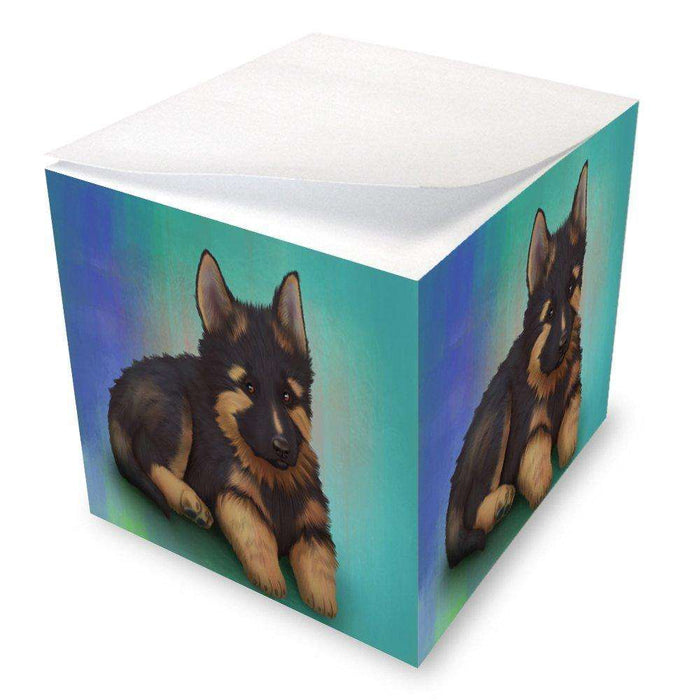 German Shepherd Dog Note Cube